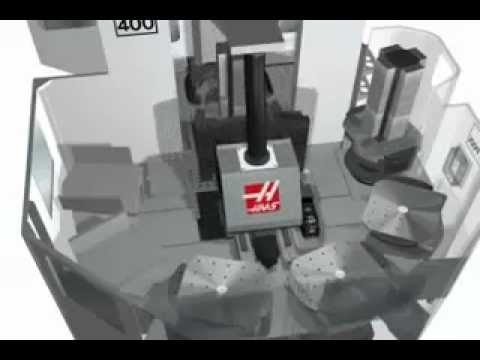 Haas EC-400 Pallet Pool Animation Demo