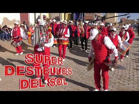 Unica y Original Banda Super Destellos Del Sol de La Paz Bolivia Copancara municipio de Huarina