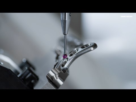 In-process measuring on the DMP 70 with WH 3