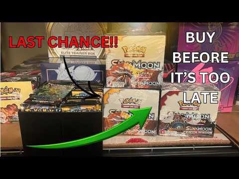 This Is Your LAST CHANCE To Buy These Pokemon Card Products