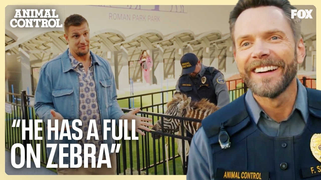 Rob Gronkowski Hands Over His Zebra To The Precinct | Animal Control