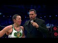Sinead Kavanagh Post Fight Interview from Bellator 291