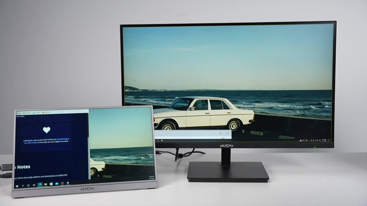 Monitor Portátil | Guia de Configuração