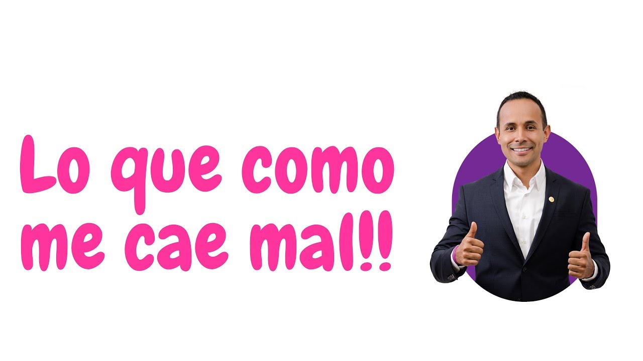 Watch LO QUE COMO, ME SIENTA MAL. Now LO QUE COMO, ME SIENTA MAL.