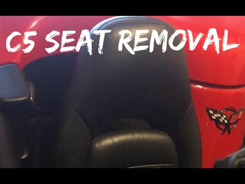 Twin Flag Garage - C5 Corvette Seat Removal
