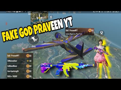 Fake God Praveen Yt In My Match full gameplay with god praveen yt 