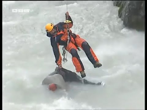 RTL "Notruf" - Sturz in die Vispa / Air Zermatt