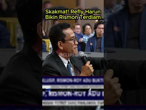 Skakmat! Refly Harun Bikin Rismon Terdiam #beritaterkini #viral #shortvideo #shorts #inews #politik