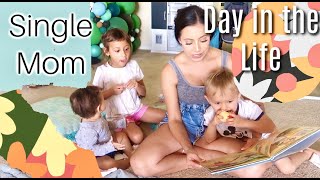 DAY IN THE LIFE Single Mom of Three| Three under 5| Farmer's Market Irvine| Chanelle Angelina