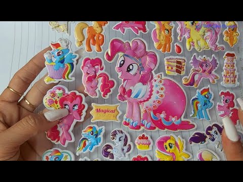 , title : 'Sticker ngựa Pony - Thiết kế vẽ bàn tiệc cho các bạn Pony  - Phim Sticker'
