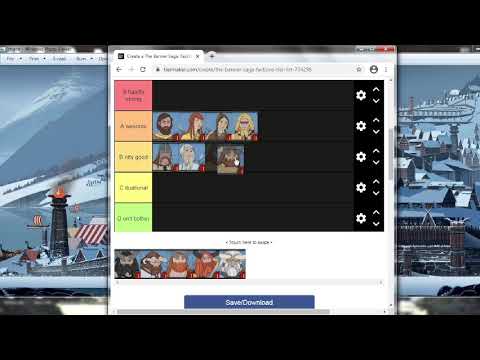 The Banner Saga: Factions - Unit Tier List by WaVeS (for fun)