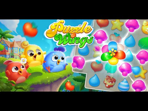 Puzzle Wings: match 3 games Video
