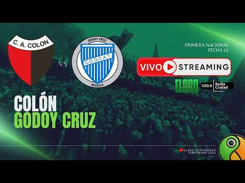 EN VIVO | COLÓN VS GODOY CRUZ  | PRIMERA NACIONAL