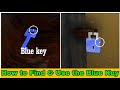 How to Find & Use the Blue Key ( The Twins Horror Game )