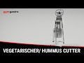 Commercial vegetable & hummus cutter - 30 litres - 3 kW - 400 V