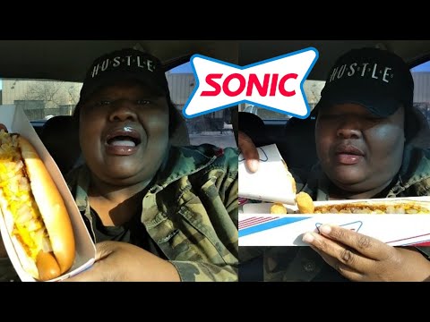SONIC FOOTLONG CHILLI CHEESE CONEY