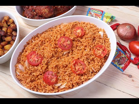 How To Make Party Jollof Rice | Onga