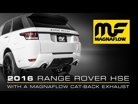 2016 Range Rover HSE V6 3.0L MagnaFlow Exhaust Soundclip