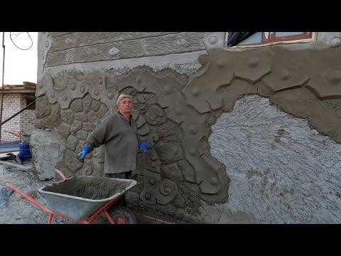 оформление цоколя декоративный камень, двери сказочные в домик гоблина, из арт бетона фильм 20