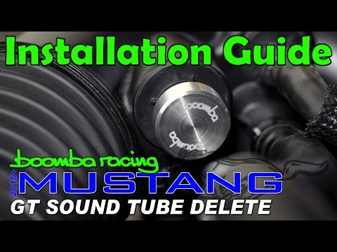 How to Install | Boomba Sound Tube Delete for '15+ Ford Mustang GT