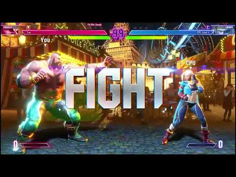 Street Fighter 6-Zangief vs Cammy