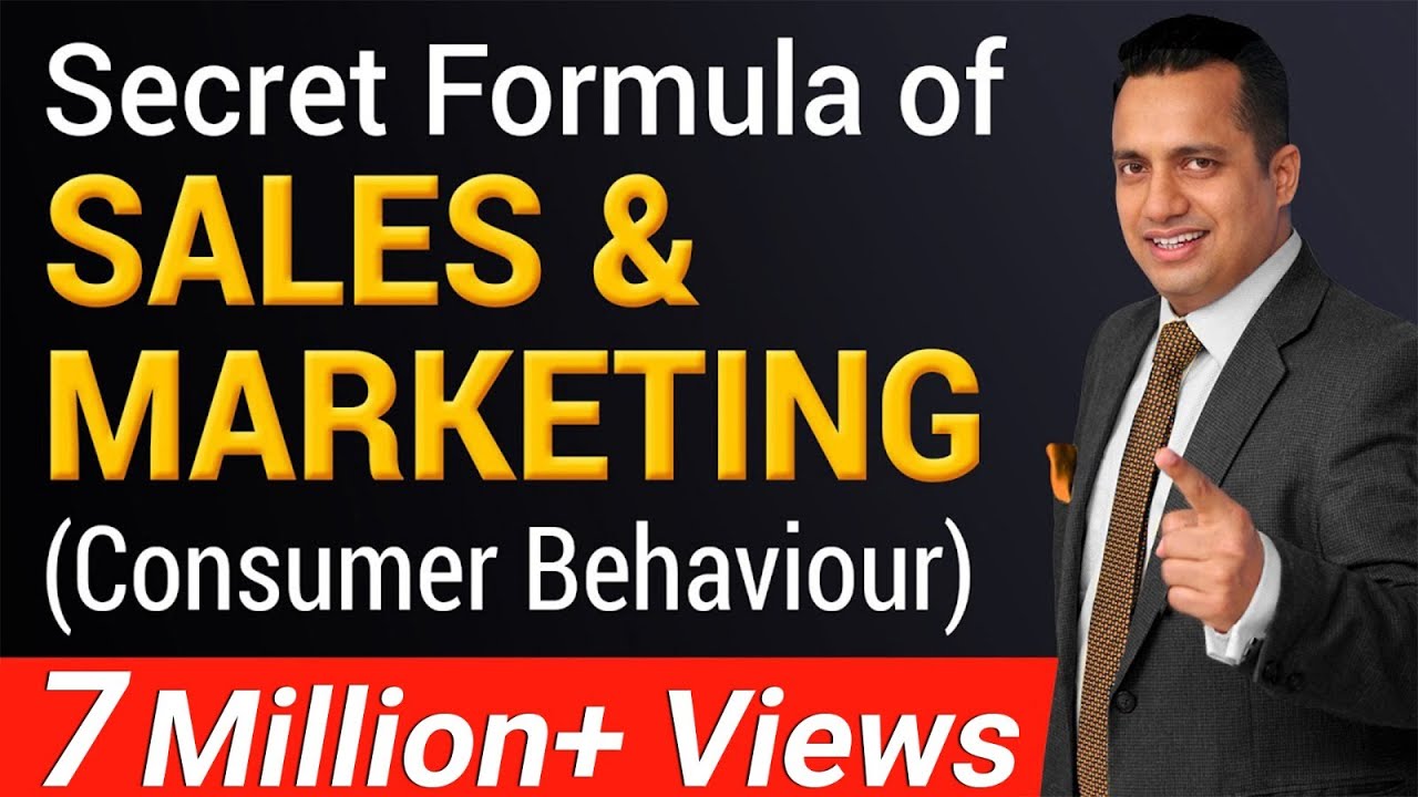 Secret Formula of Sales and Marketing | Consumer Behaviour | Dr Vivek Bindra