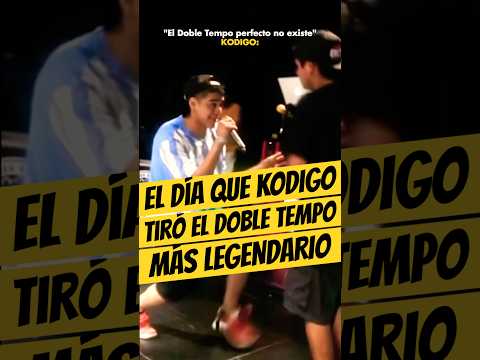 El día que KODIGO TIRÓ el DOBLE TEMPO MÁS LEGENDARIO y HUMILLÓ a DREFQUILA ☠️🔥 #Kodigo #Freestyle