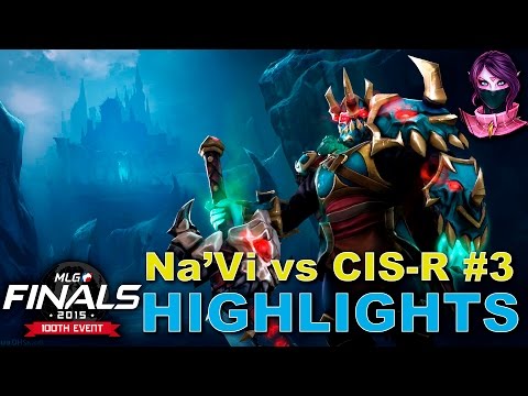 Highlights Na'Vi vs CIS-Reject #3 (bo3) | MLG Finals 2015 (18.09.2015)