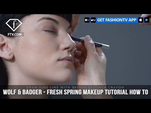 Wolf & Badger - Fresh Spring Makeup Tutorial How To | FashionTV | FTV