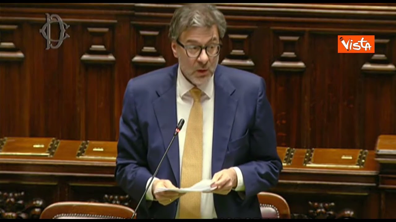 Giorgetti su Mps: Piena fiducia nell'Amministratore Delegato Lovaglio