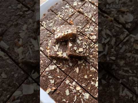 CHOCOLATE FUDGE??YES “HEALTHY VERSION OF CHOCOLATE FUDGE “#ragi#fudge #sweet #healthy#viral#trending