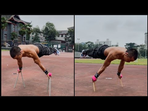 WORLD RECORD - INDEX FULL PLANCHE MAX HOLD 12 SECONDS - WUZHUANGYUANXIAOHAOZI