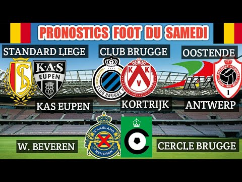 🔴 4 PRONOSTICS FOOT ** Jupiler League ** Club Brugge vs Kortrijk / Standard Liège vs Eupen