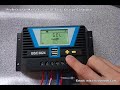 4 The Setting For GEL Battery BSC3024 Solar Charge Controller