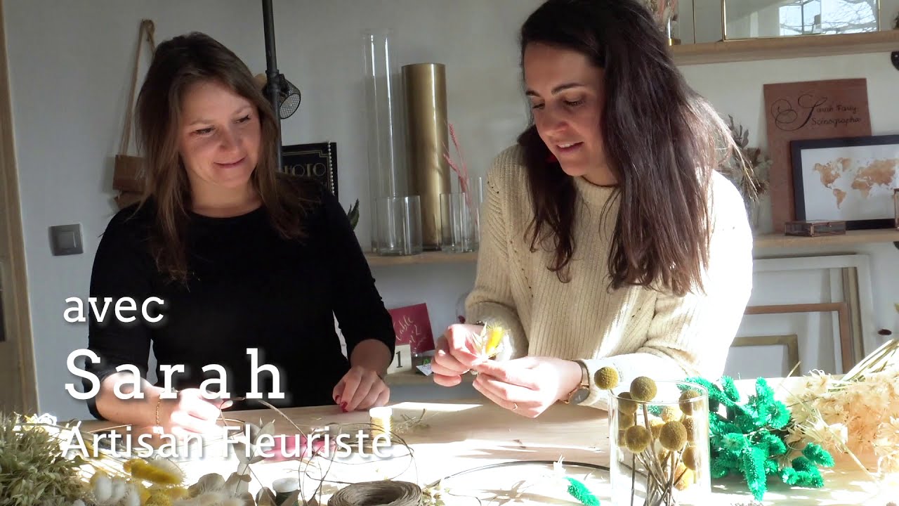 Composez votre cloche de fleurs séchées - Video