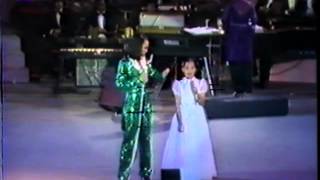 KUH LEDESMA and 9 year old LEA SALONGA