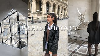 paris in autumn vlog 2021 | aesthetic cafés, musée du louvre, tour eiffel & good vibes | irida