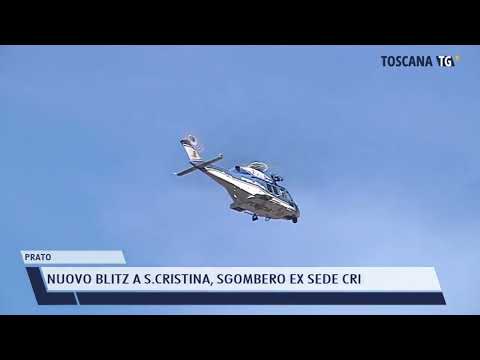 2022-04-06 PRATO - NUOVO BLITZ A S.CRISTINA, SGOMBERO EX SEDE CRI