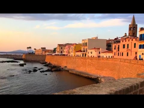 Alghero Sardinia Italy Alghero Sardegna - Sunset