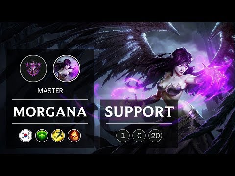 Morgana Support vs Lulu - KR Master Patch 9.2