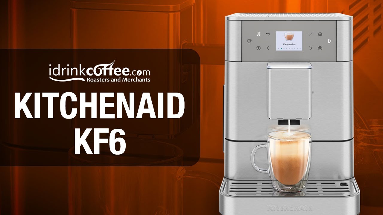 KitchenAid KF6 Super Automatic Espresso Machine - Stainless Steel video