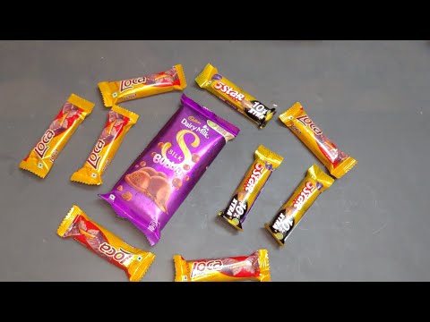 1 mins satisfying video Cadbury 5 star v/s loca chocolate