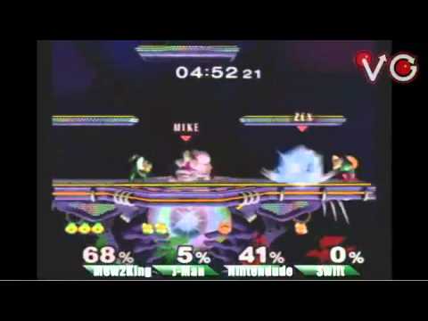 M2K and Jman vs, Nintendude and swift