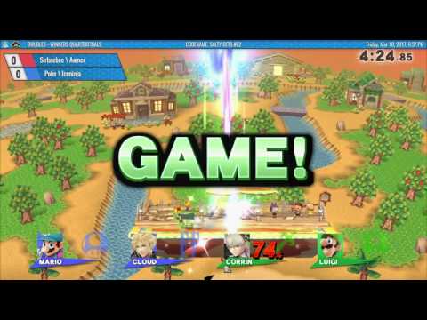 CSB 62 - Poke + Iceninja vs Aamer + Sirbeebee - Smash 4 Doubles WQF