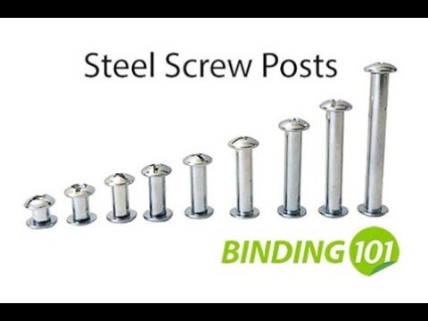 Silver Aluminum Chicago Screw Posts (Pack of 100)