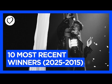 The 10 Most Recent Winners of the Eurovision Song Contest: 2025 - 2015 | #Eurovision2025