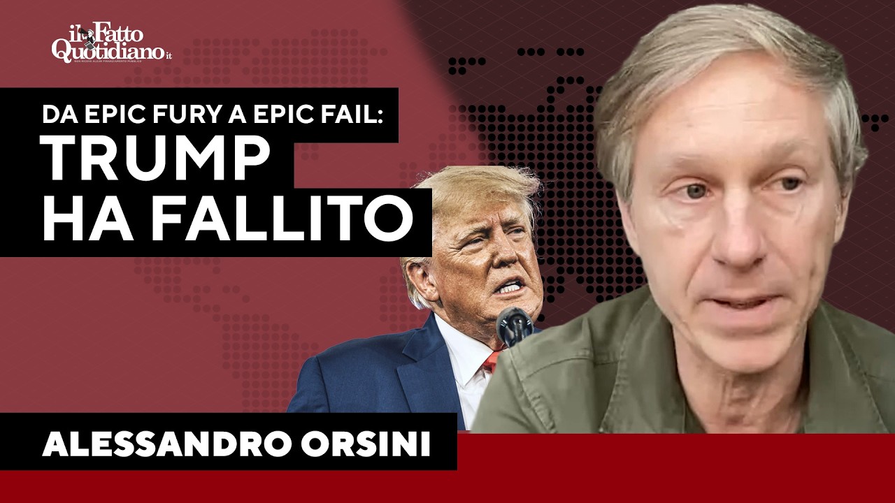 Iran, Orsini: "Trump è nei guai, vi spiego perché sta fallendo tutti gli obiettivi"