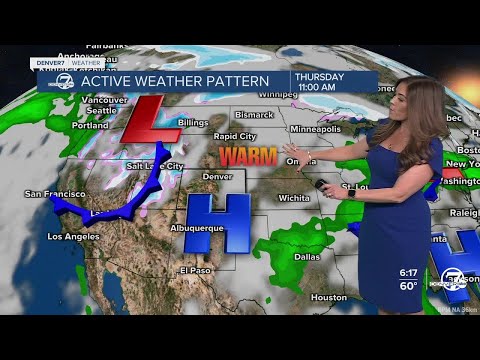Very warm, windy Thursday in Denver; snow stacks up statewide Friday