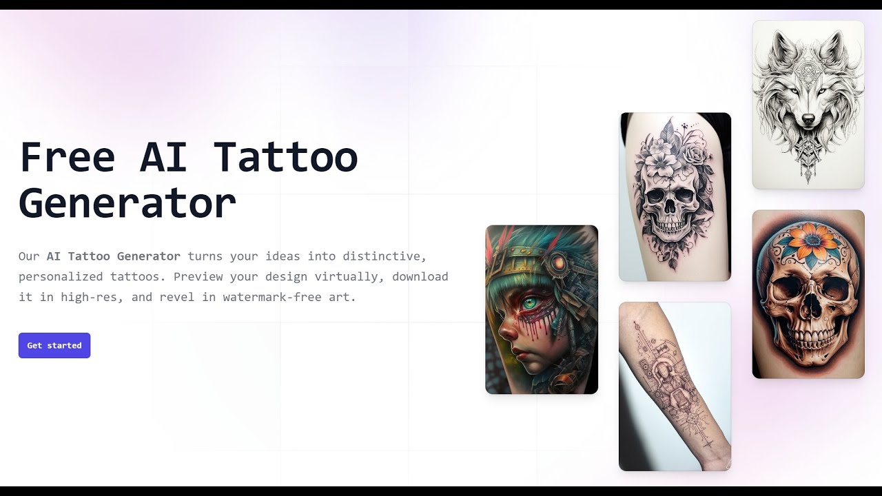 TattooGen demo video
