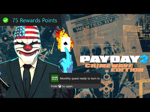 Payday 2: Crimewave Edition Monthly Xbox Game Pass Quest Guide - Get 2 Kills